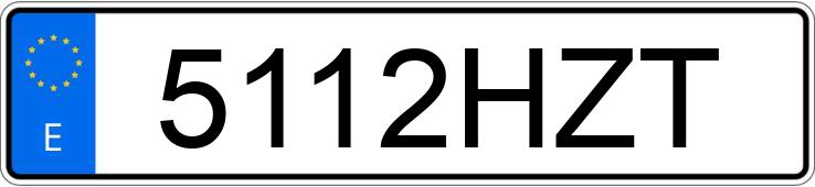 Numer rejestracyjny 5112HZT posiada SEAT LEON
