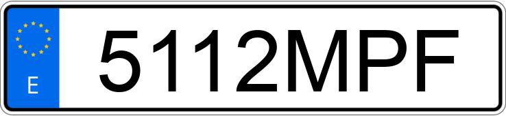 Numer rejestracyjny 5112MPF posiada RENAULT CLIO