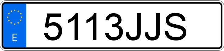 Numer rejestracyjny 5113JJS posiada PEUGEOT 208
