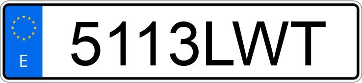 Numer rejestracyjny 5113LWT posiada PEUGEOT BOXER Numer rejestracyjny 5113LWT posiada PEUGEOT BOXER