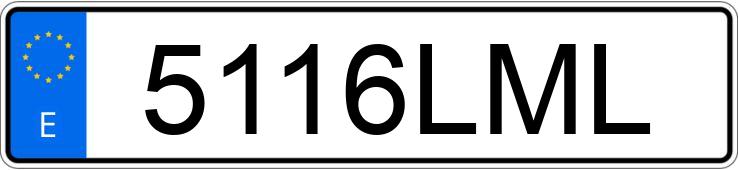 Numer rejestracyjny 5116LML posiada CITROEN C3