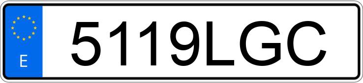 Numer rejestracyjny 5119LGC posiada BMW SERIE 2