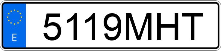 Numer rejestracyjny 5119MHT posiada AUDI RS Q8