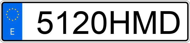 Numer rejestracyjny 5120HMD posiada RENAULT GRAND SCENIC