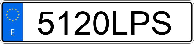 Numer rejestracyjny 5120LPS posiada DACIA DUSTER