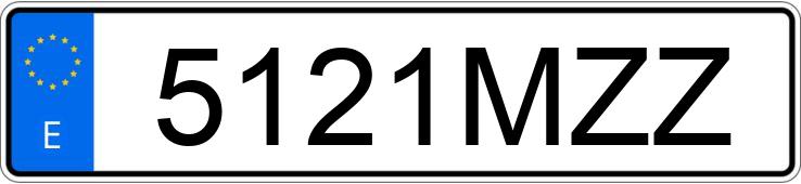 Numer rejestracyjny 5121MZZ posiada RENAULT KANGOO