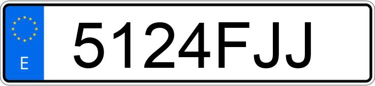 Numer rejestracyjny 5124FJJ posiada SEAT CORDOBA Numer rejestracyjny 5124FJJ posiada SEAT CORDOBA