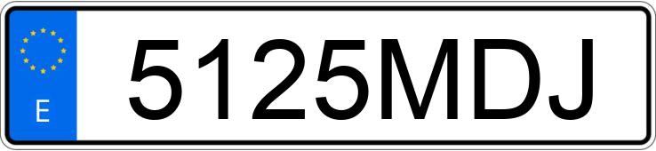 Numer rejestracyjny 5125MDJ posiada FORD FOCUS