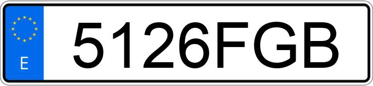 Numer rejestracyjny 5126FGB posiada AUDI A8