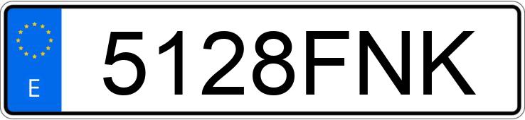 Numer rejestracyjny 5128FNK posiada OPEL CORSA