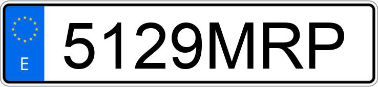 Numer rejestracyjny 5129MRP posiada LAND ROVER RANGE ROVER SPORT