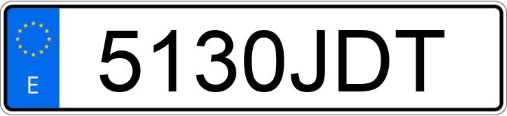 Numer rejestracyjny 5130JDT posiada VOLKSWAGEN CADDY