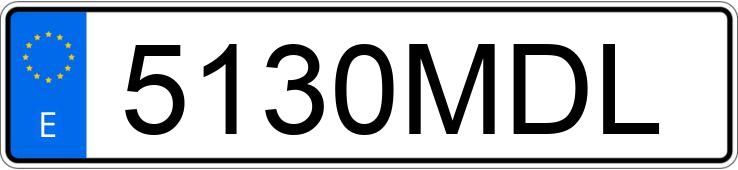 Numer rejestracyjny 5130MDL posiada KIA CEED