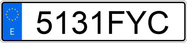 Numer rejestracyjny 5131FYC posiada LAND ROVER DISCOVERY