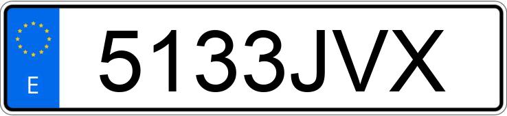 Numer rejestracyjny 5133JVX posiada MINI MINI Numer rejestracyjny 5133JVX posiada MINI MINI