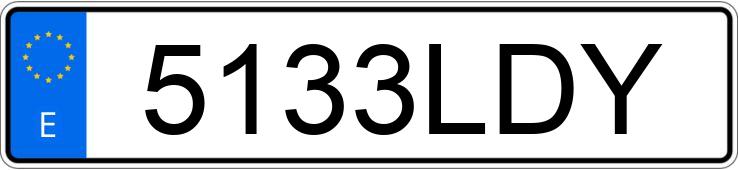 Numer rejestracyjny 5133LDY posiada RENAULT CLIO