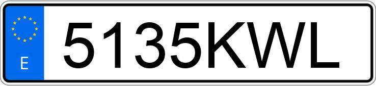 Numer rejestracyjny 5135KWL posiada TOYOTA C-HR Numer rejestracyjny 5135KWL posiada TOYOTA C-HR