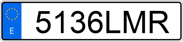 Numer rejestracyjny 5136LMR posiada HYUNDAI TUCSON