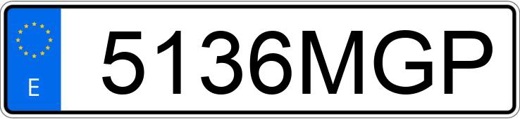 Numer rejestracyjny 5136MGP posiada PORSCHE MACAN