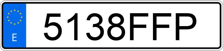 Numer rejestracyjny 5138FFP posiada VOLKSWAGEN TOURAN Numer rejestracyjny 5138FFP posiada VOLKSWAGEN TOURAN