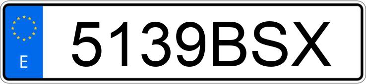 Numer rejestracyjny 5139BSX posiada FORD FOCUS