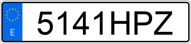 Numer rejestracyjny 5141HPZ posiada SYM ALLO