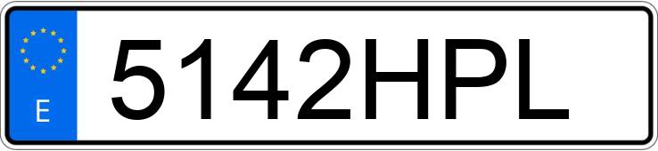 Numer rejestracyjny 5142HPL posiada CITROEN JUMPY