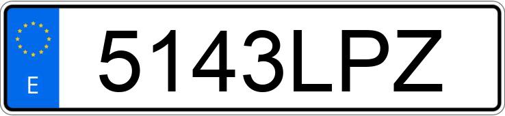 Numer rejestracyjny 5143LPZ posiada SEAT ARONA