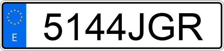 Numer rejestracyjny 5144JGR posiada CITROEN BERLINGO