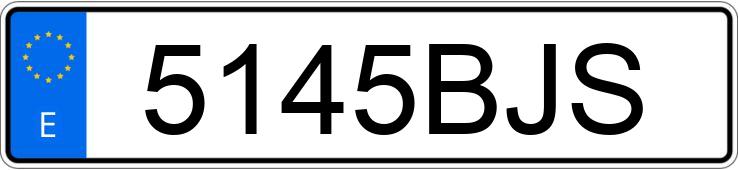 Numer rejestracyjny 5145BJS posiada BMW SERIE 7 Numer rejestracyjny 5145BJS posiada BMW SERIE 7