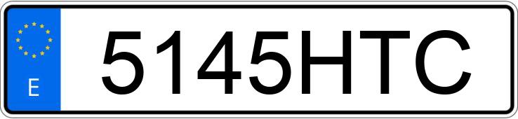 Numer rejestracyjny 5145HTC posiada DAF XF Numer rejestracyjny 5145HTC posiada DAF XF