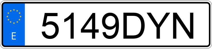 Numer rejestracyjny 5149DYN posiada FORD FOCUS Numer rejestracyjny 5149DYN posiada FORD FOCUS