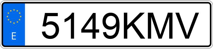 Numer rejestracyjny 5149KMV posiada KIA STINGER