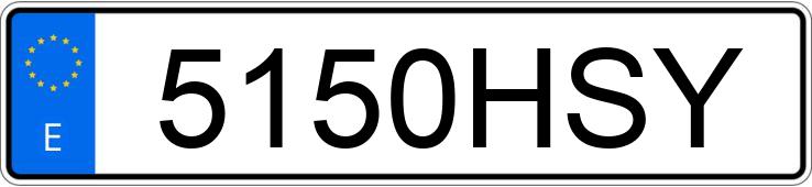 Numer rejestracyjny 5150HSY posiada FORD MONDEO