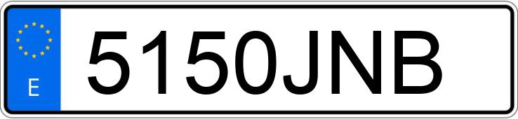 Numer rejestracyjny 5150JNB posiada LAND ROVER RANGE ROVER