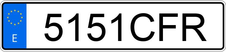 Numer rejestracyjny 5151CFR posiada OPEL CORSA Numer rejestracyjny 5151CFR posiada OPEL CORSA