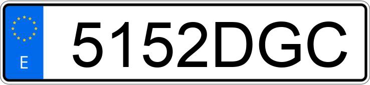 Numer rejestracyjny 5152DGC posiada CITROEN C3