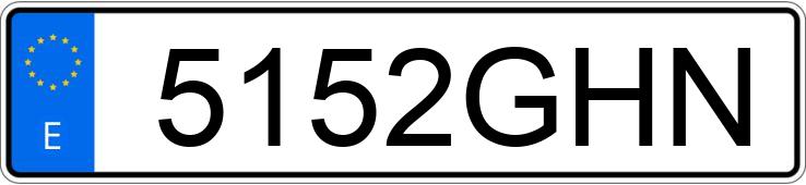 Numer rejestracyjny 5152GHN posiada NISSAN QASHQAI