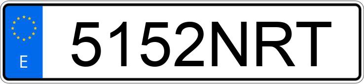 Le numéro d’enregistrement 5152NRT a TOYOTA C-HR