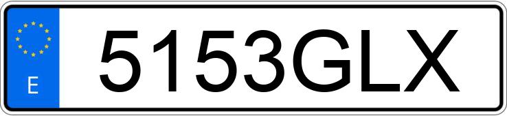 Numer rejestracyjny 5153GLX posiada AUDI A5