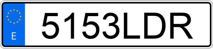Numer rejestracyjny 5153LDR posiada FORD TRANSIT CONNECT Numer rejestracyjny 5153LDR posiada FORD TRANSIT CONNECT