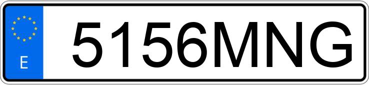 Numer rejestracyjny 5156MNG posiada TOYOTA PROACE VERSO