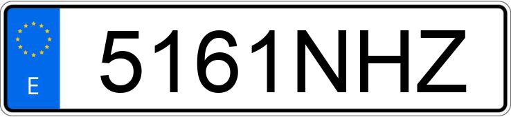 Numer rejestracyjny 5161NHZ posiada BMW SERIE 8