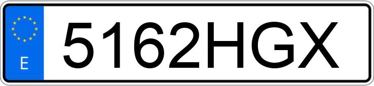Numer rejestracyjny 5162HGX posiada VOLKSWAGEN GOLF Numer rejestracyjny 5162HGX posiada VOLKSWAGEN GOLF