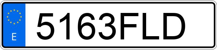 Numer rejestracyjny 5163FLD posiada PEUGEOT 207 Numer rejestracyjny 5163FLD posiada PEUGEOT 207