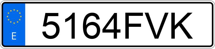 Numer rejestracyjny 5164FVK posiada SUZUKI SWIFT