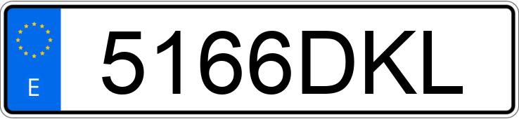 Numer rejestracyjny 5166DKL posiada IVECO EUROTRAKKER CURSOR