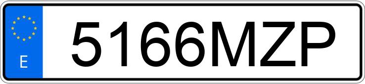 Numer rejestracyjny 5166MZP posiada BMW X6