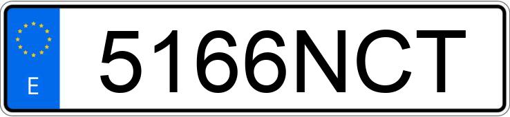 Pirat drogowy w pojeździe o numerach rejestracyjnych 5166NCT Pirat drogowy w pojeździe o numerach rejestracyjnych 5166NCT