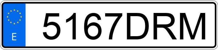 Numer rejestracyjny 5167DRM posiada FIAT PUNTO Numer rejestracyjny 5167DRM posiada FIAT PUNTO